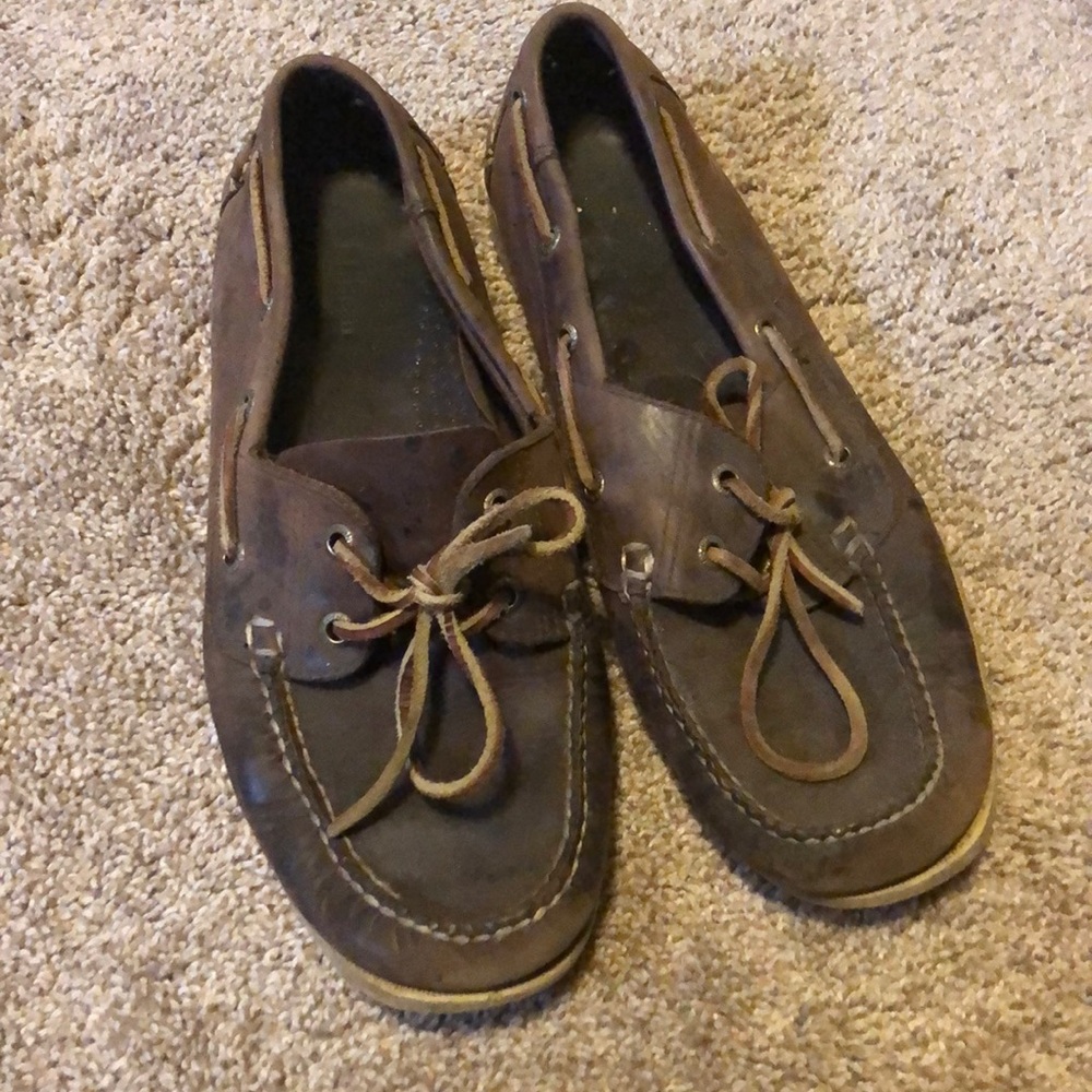 LL Bean Boat Shoes - Men’s 10